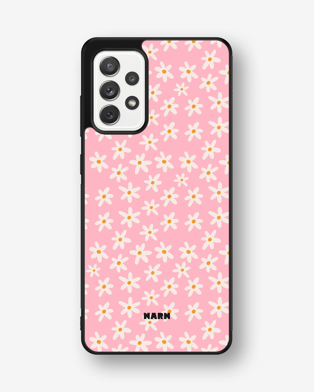 Samsung Galaxy A52 / A52s 5G Hard Case – Pink Daisy - View 1