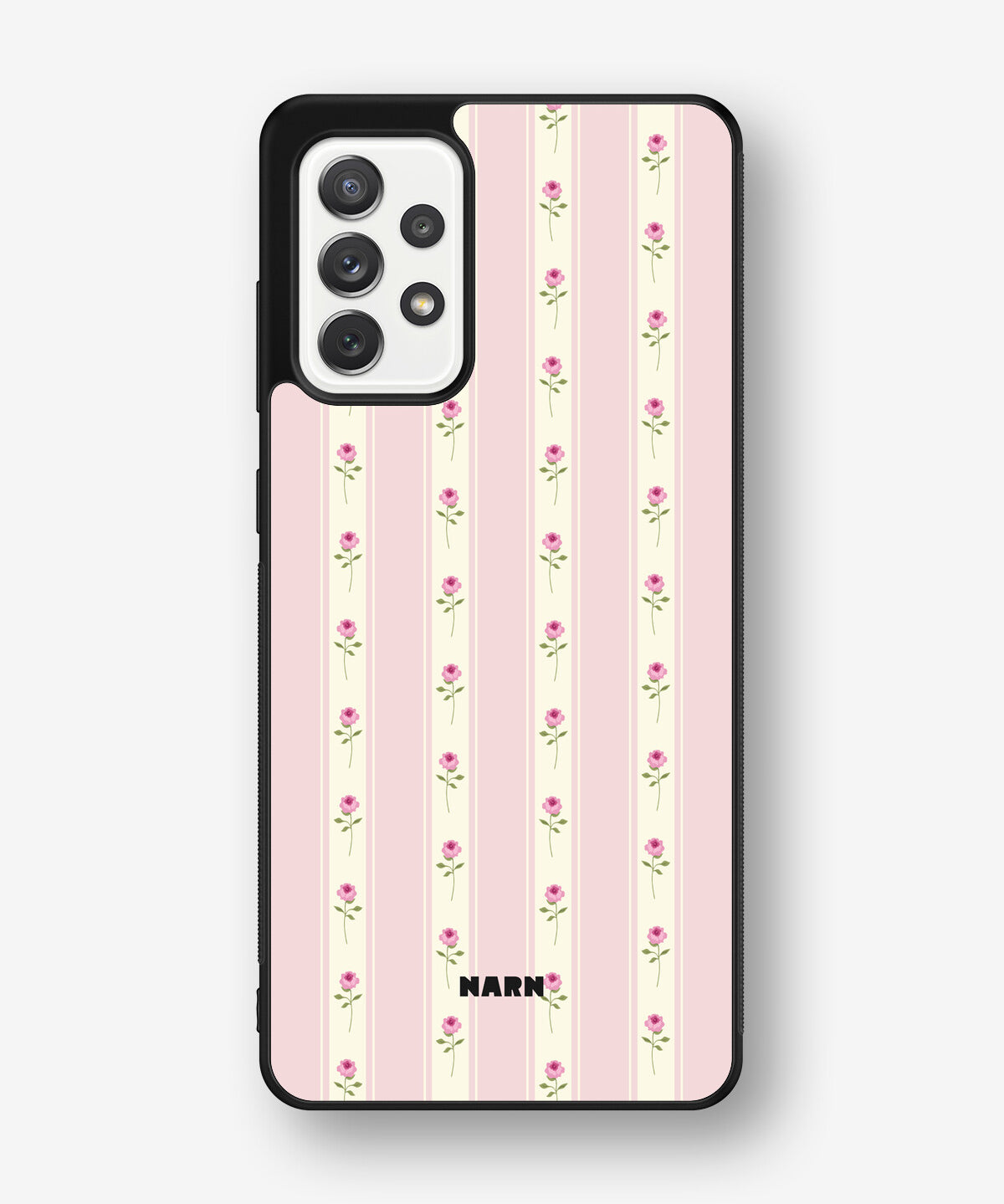 Samsung Galaxy A52 / A52s 5G Hard Case – Rose Lines - View 1