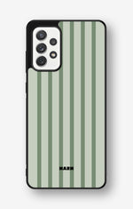 Samsung Galaxy A52 / A52s 5G Hard Case – Sage Stripes - View 1