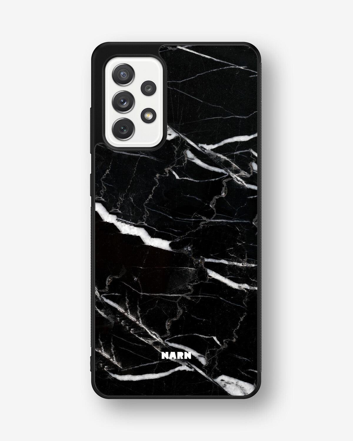Samsung Galaxy A52 / A52s 5G Hard Case – Black Marble - View 1