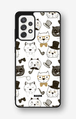Samsung Galaxy A52 / A52s 5G Hard Case – Cartoon Cats - View 1