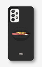 Samsung Galaxy A52 / A52s 5G Hard Case – Golden Lips - View 1