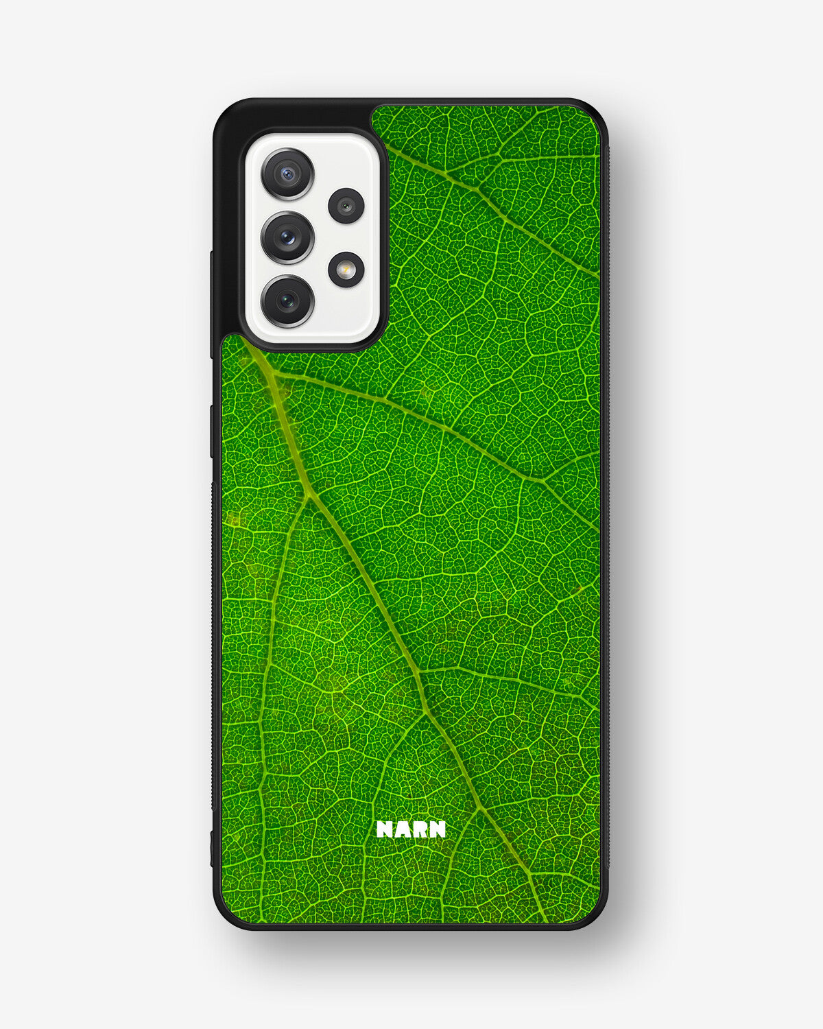 Samsung Galaxy A52 / A52s 5G Hard Case – Green Leafy - View 1