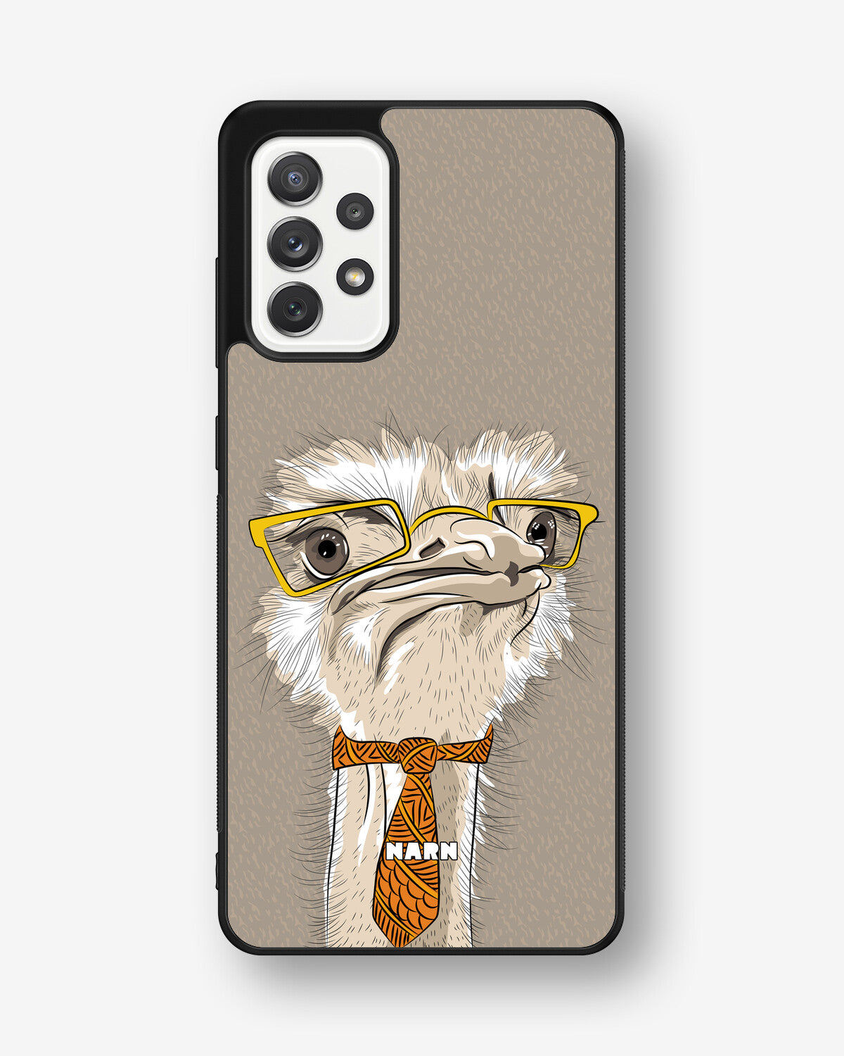 Samsung Galaxy A52 / A52s 5G Hard Case – Hipster Ostrich - View 1