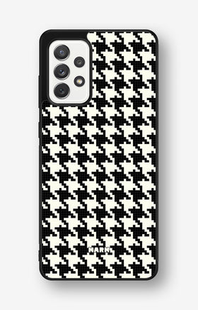Samsung Galaxy A52 / A52s 5G Hard Case – Houndstooth - View 1
