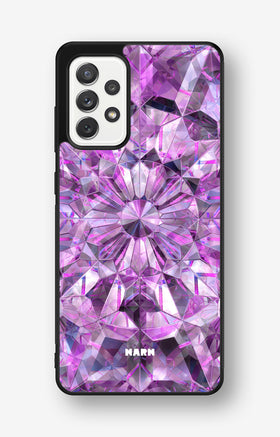Samsung Galaxy A52 / A52s 5G Hard Case – Lavender Crystals - View 1