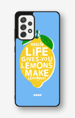 Samsung Galaxy A52 / A52s 5G Hard Case – Lemon Quote - View 1