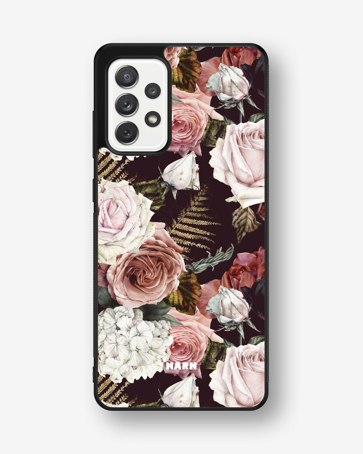 Samsung Galaxy A52 / A52s 5G Hard Case – Midnight Roses - View 1