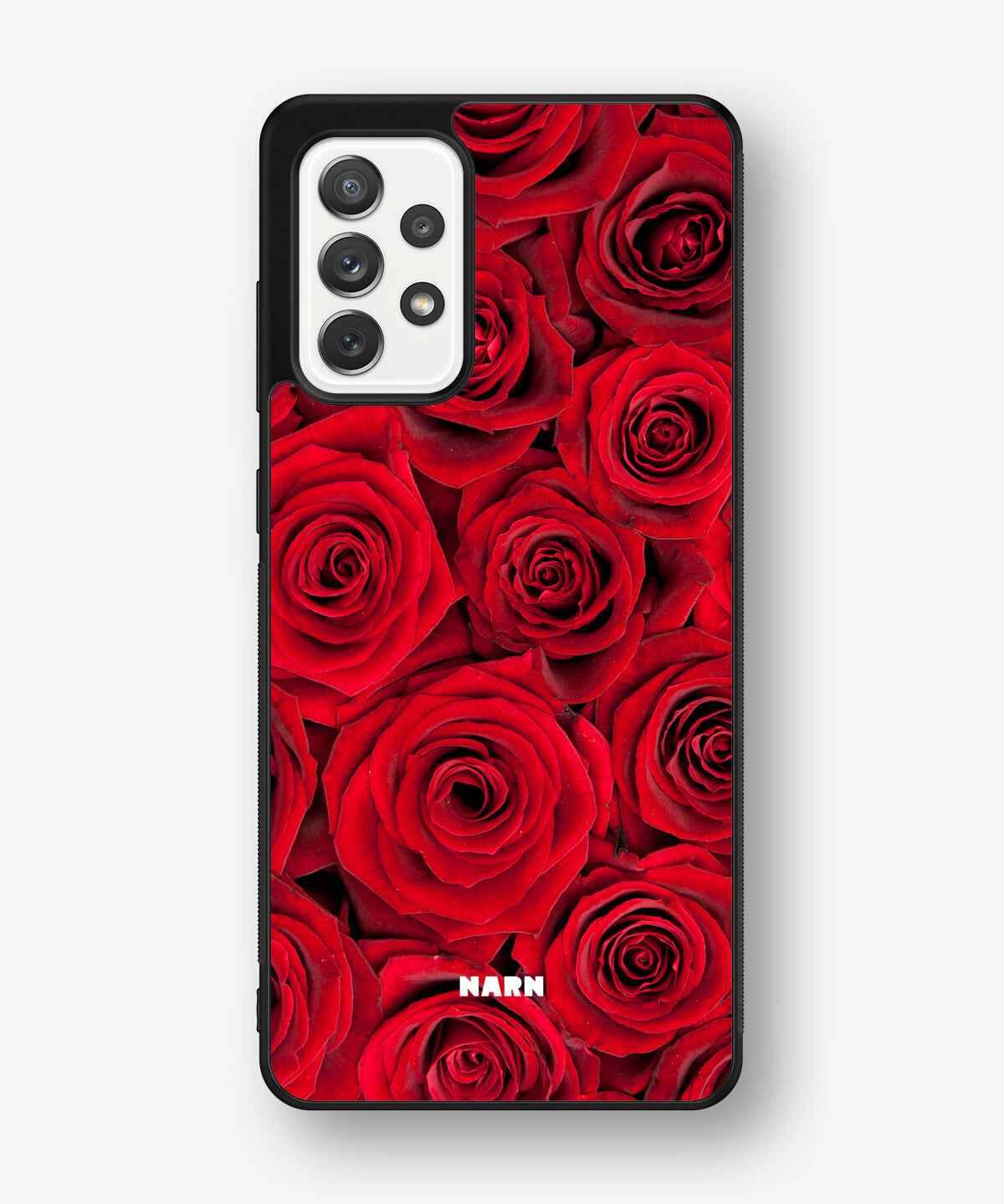Samsung Galaxy A52 / A52s 5G Hard Case – Red Roses - View 1