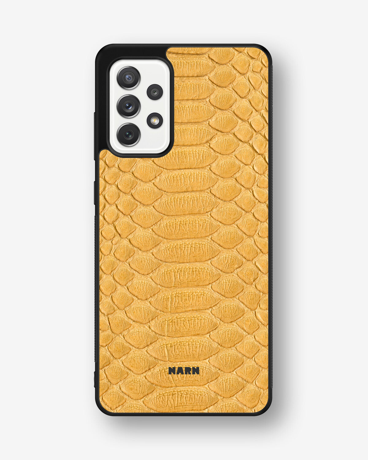 Samsung Galaxy A52 / A52s 5G Hard Case – Yellow Snake - View 1