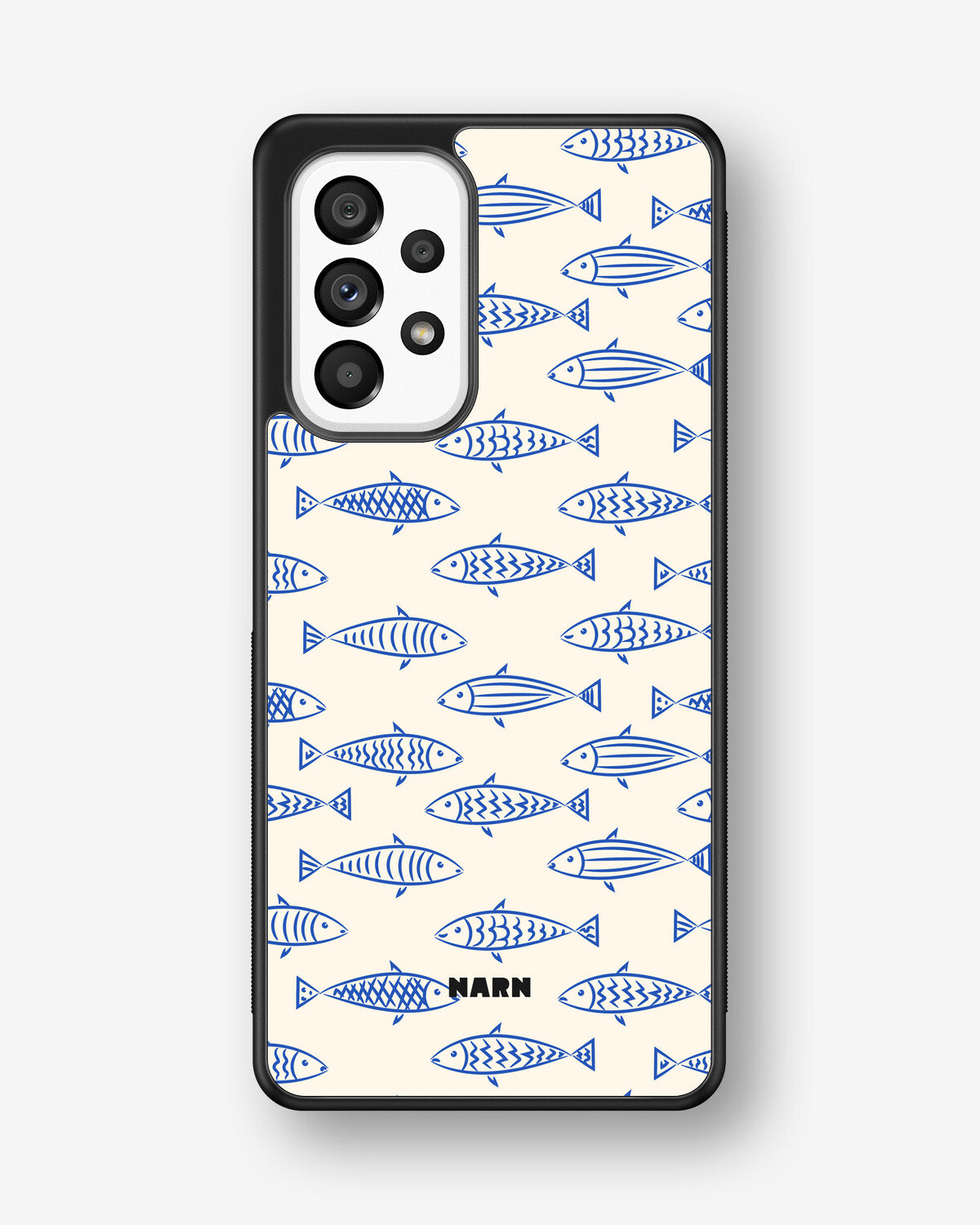 Samsung Galaxy A53 5G Hard Case – Blue Catch - View 1
