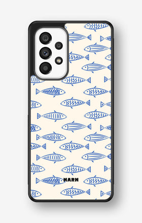 Samsung Galaxy A53 5G Hard Case – Blue Catch - View 1
