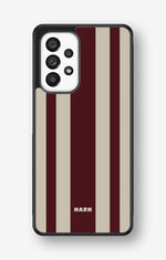 Samsung Galaxy A53 5G Hard Case – Bordeaux Stripe - View 1