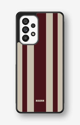 Samsung Galaxy A53 5G Hard Case – Bordeaux Stripe - View 1