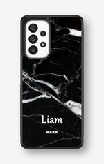 Samsung Galaxy A53 5G Hard Case – Custom - Black Marble - View 1