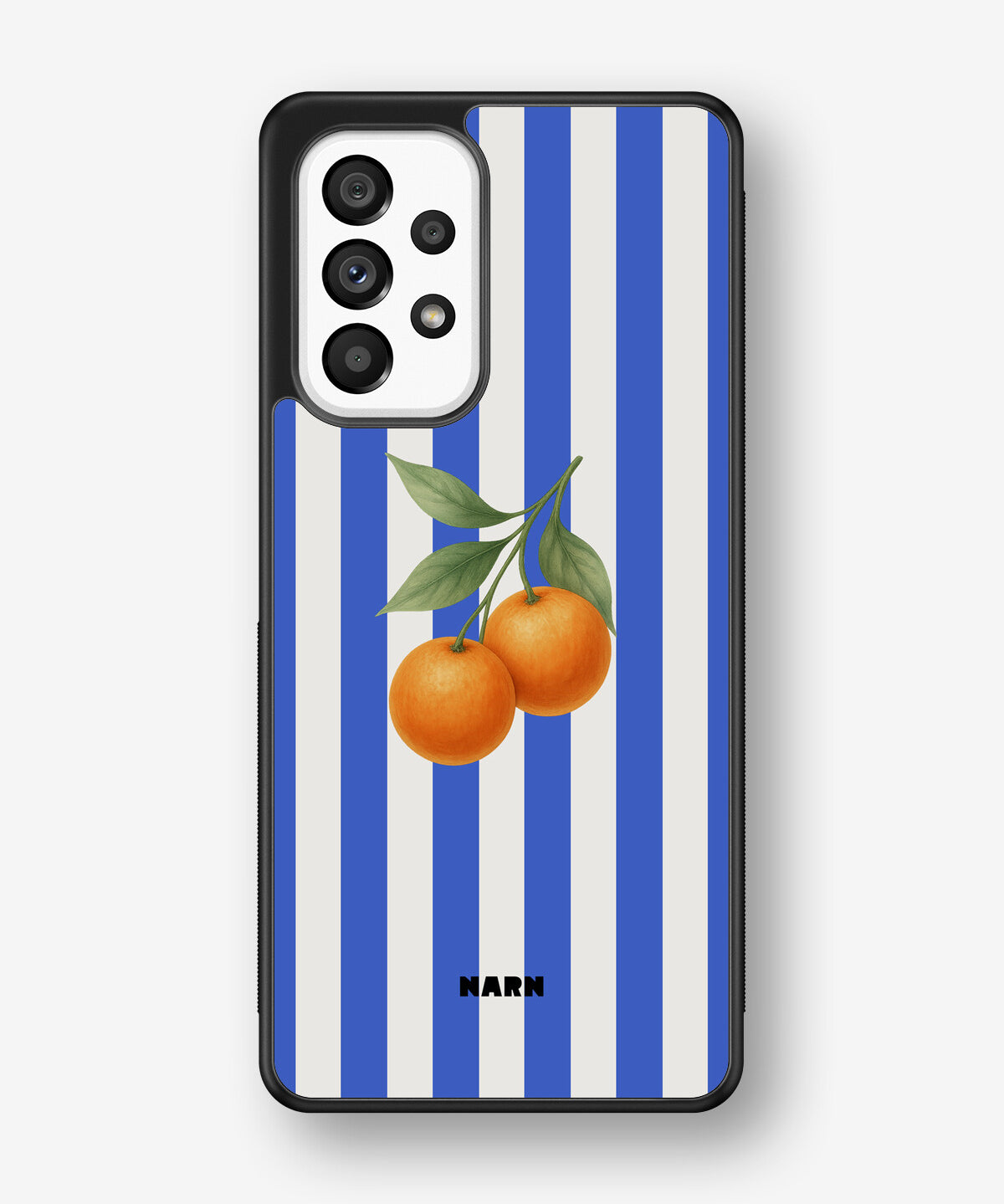 Samsung Galaxy A53 5G Hard Case – Orange Stripes - View 1