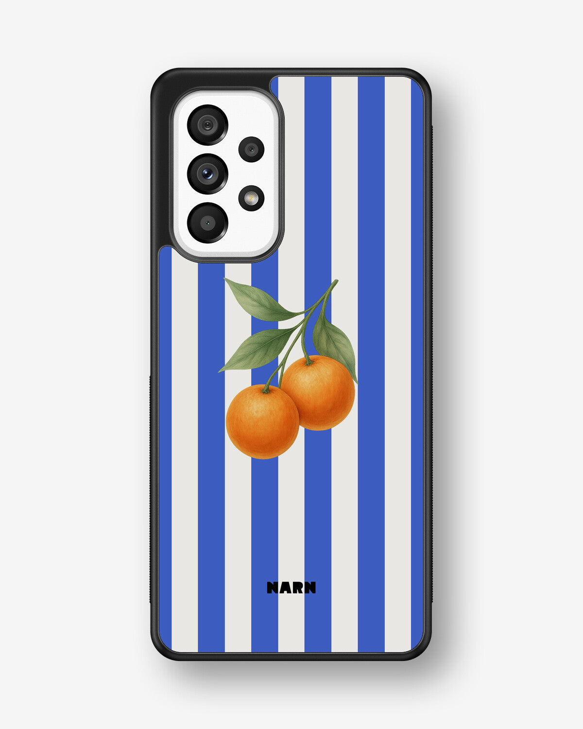 Samsung Galaxy A53 5G Hard Case – Orange Stripes - View 1