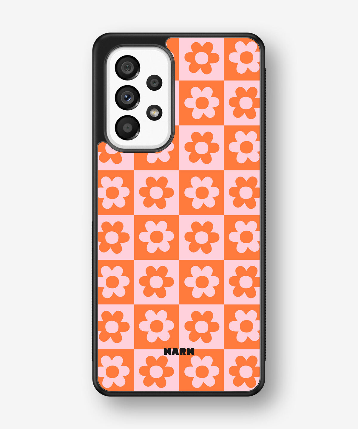 Samsung Galaxy A53 5G Hard Case – Peach Petals - View 1