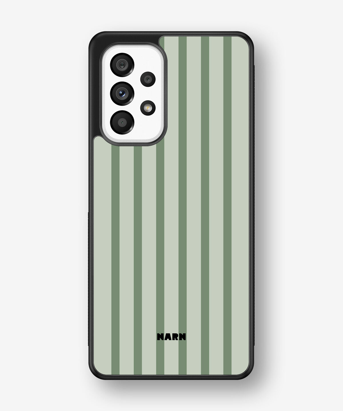 Samsung Galaxy A53 5G Hard Case – Sage Stripes - View 1