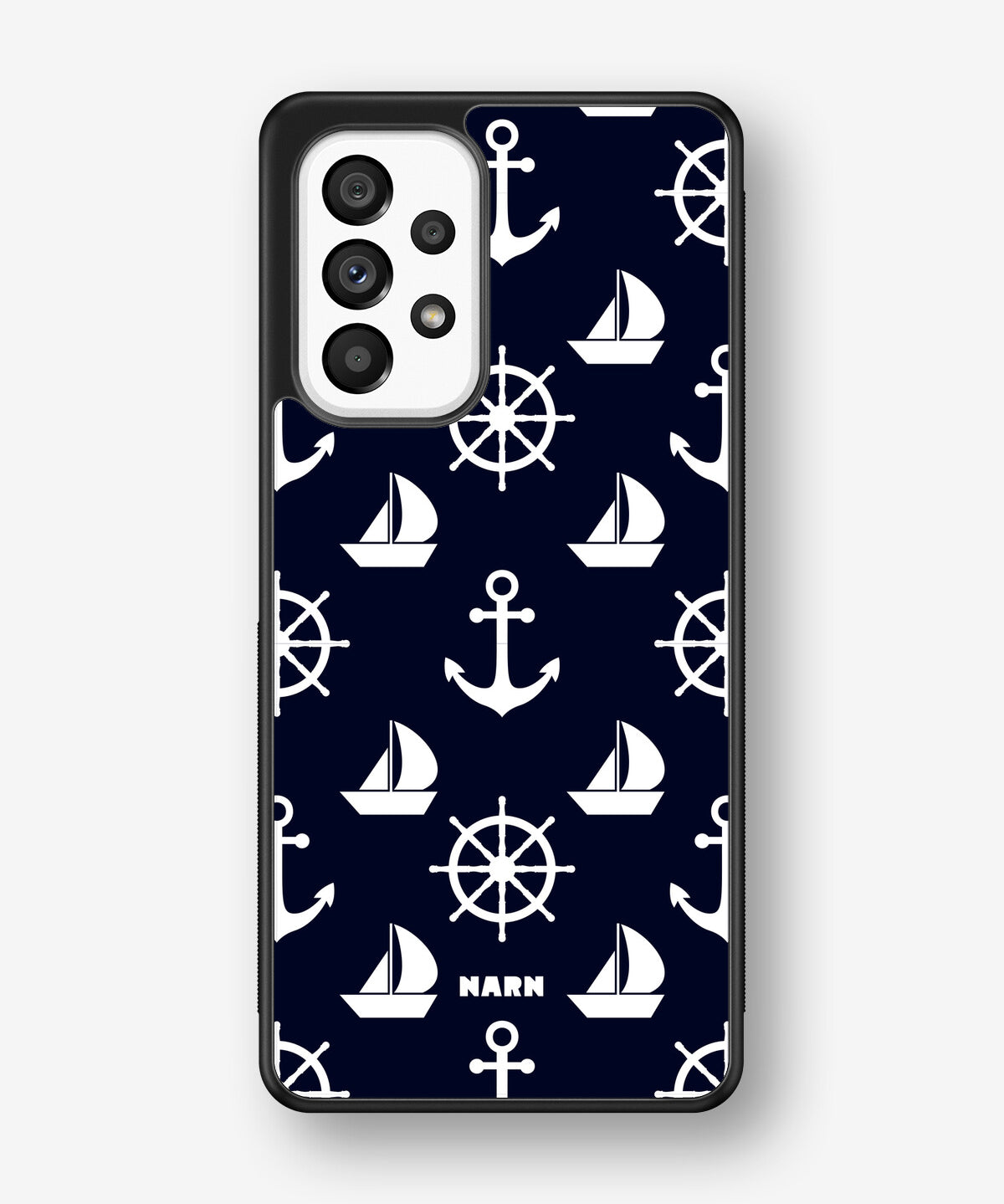 Samsung Galaxy A53 5G Hard Case – Deep Blue Voyage - View 1