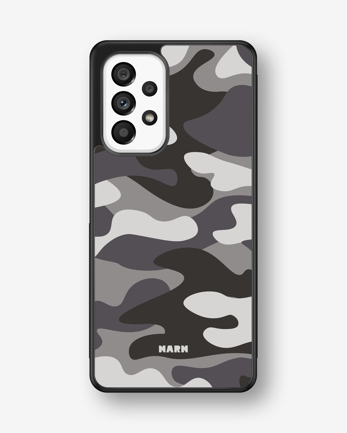 Samsung Galaxy A53 5G Hard Case – Grey Camo - View 1
