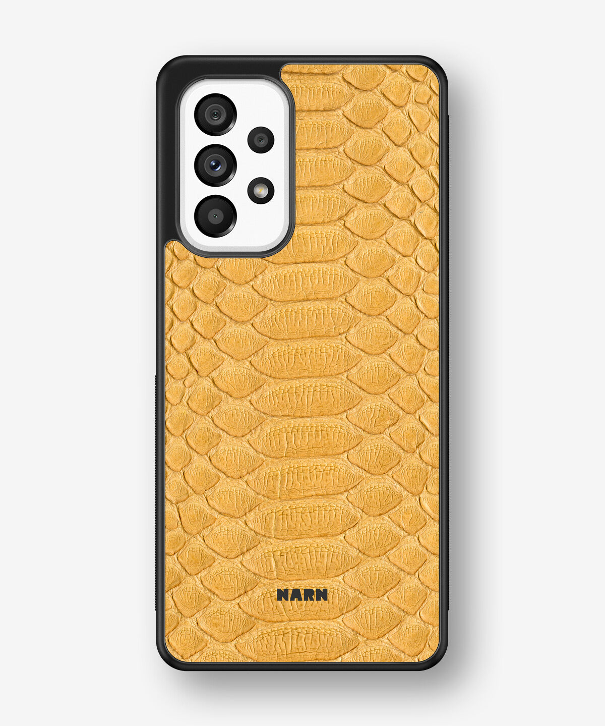Samsung Galaxy A53 5G Hard Case – Yellow Snake - View 1