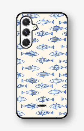 Samsung Galaxy A54 5G Hard Case – Blue Catch - View 1