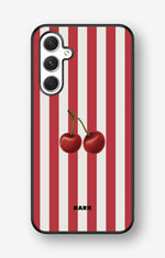 Samsung Galaxy A54 5G Hard Case – Cherry Stripes - View 1