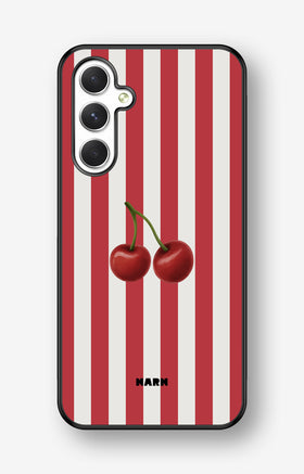 Samsung Galaxy A54 5G Hard Case – Cherry Stripes - View 1
