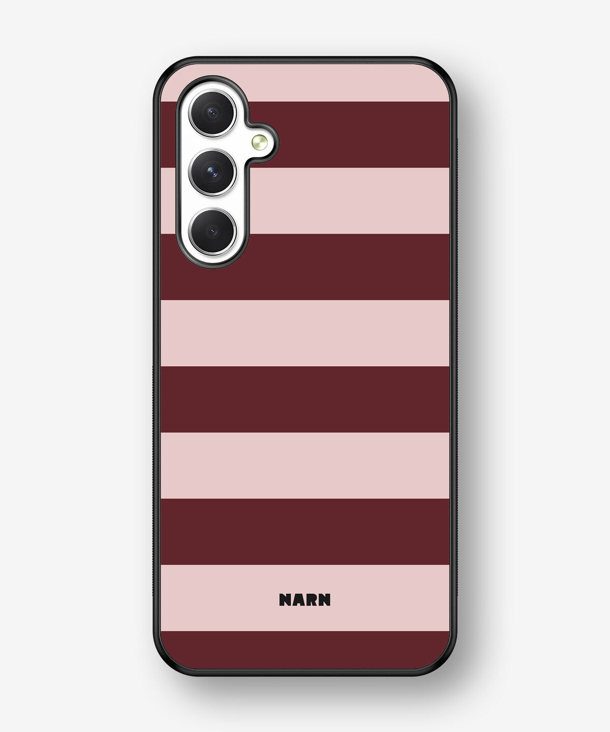 Samsung Galaxy A54 5G Hard Case – Cranberry Stripe - View 1