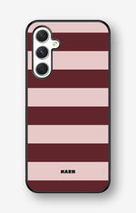 Samsung Galaxy A54 5G Hard Case – Cranberry Stripe - View 1