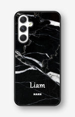 Samsung Galaxy A54 5G Hard Case – Custom - Black Marble - View 1