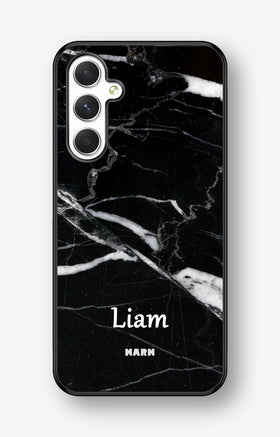 Samsung Galaxy A54 5G Hard Case – Custom - Black Marble - View 1