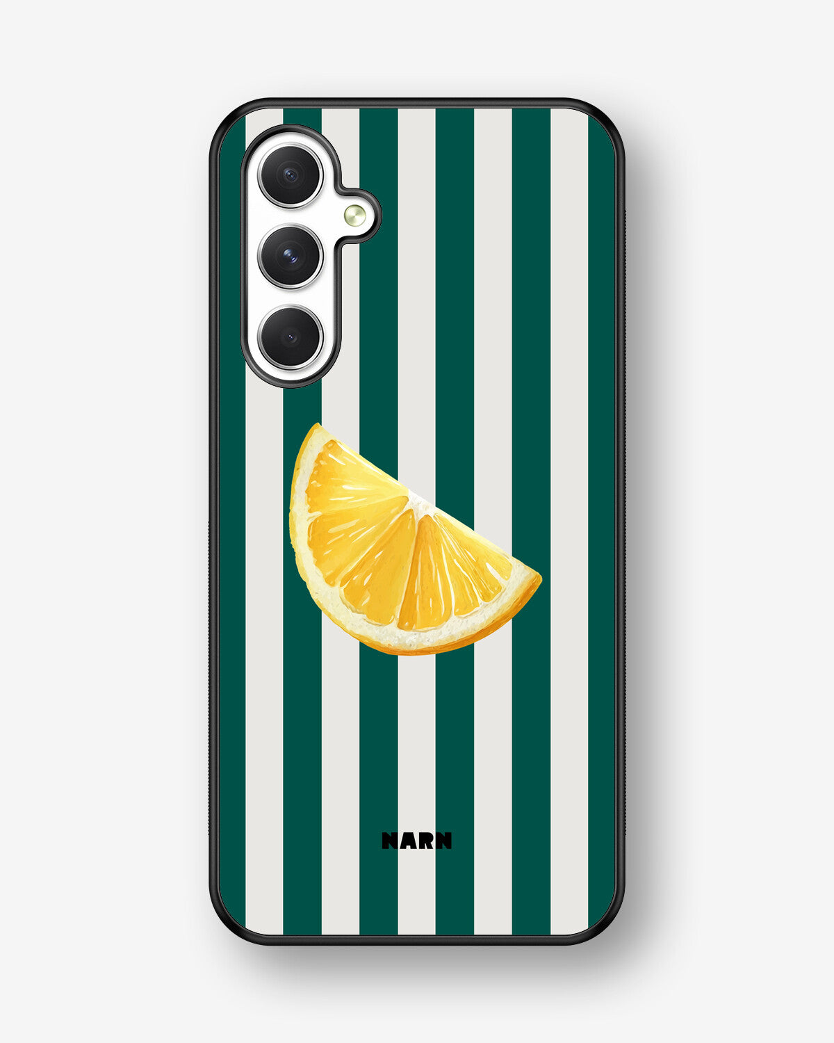 Samsung Galaxy A54 5G Hard Case – Lemon Stripes - View 1