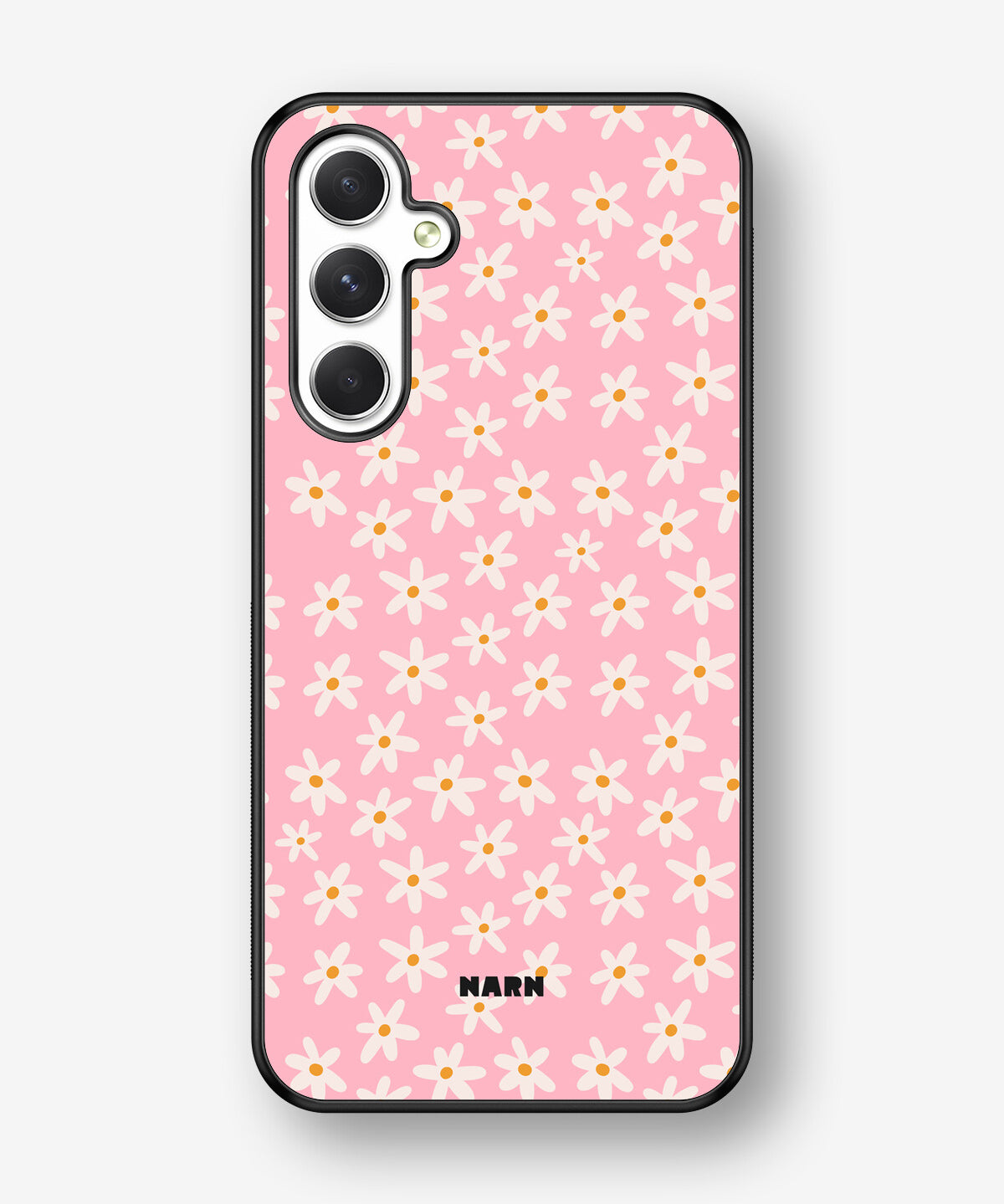 Samsung Galaxy A54 5G Hard Case – Pink Daisy - View 1