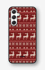 Samsung Galaxy A54 5G Hard Case – Reindeer Knit - View 1