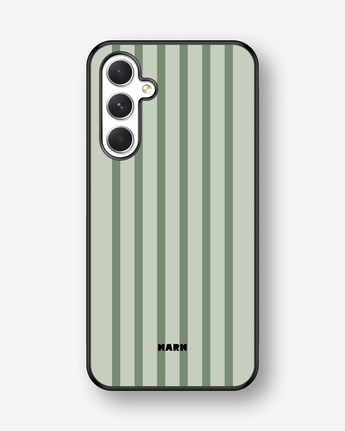 Samsung Galaxy A54 5G Hard Case – Sage Stripes - View 1