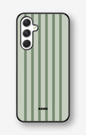 Samsung Galaxy A54 5G Hard Case – Sage Stripes - View 1