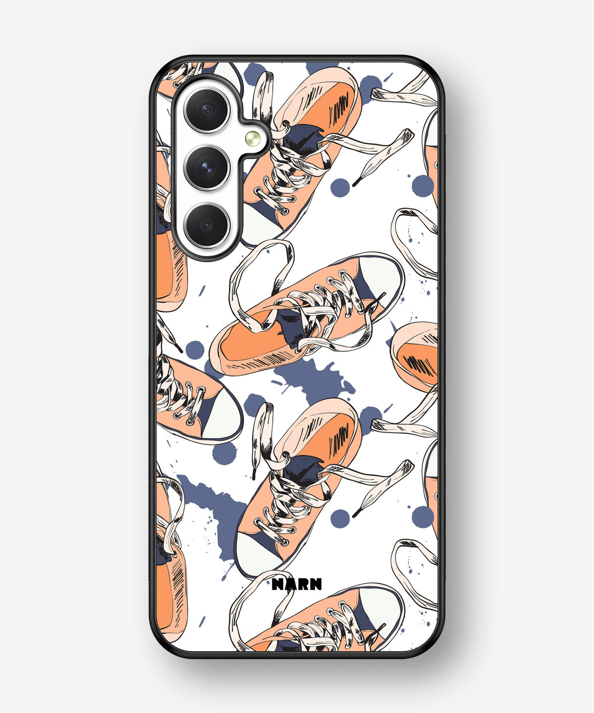 Samsung Galaxy A54 5G Hard Case – Apricot Sneakers - View 1
