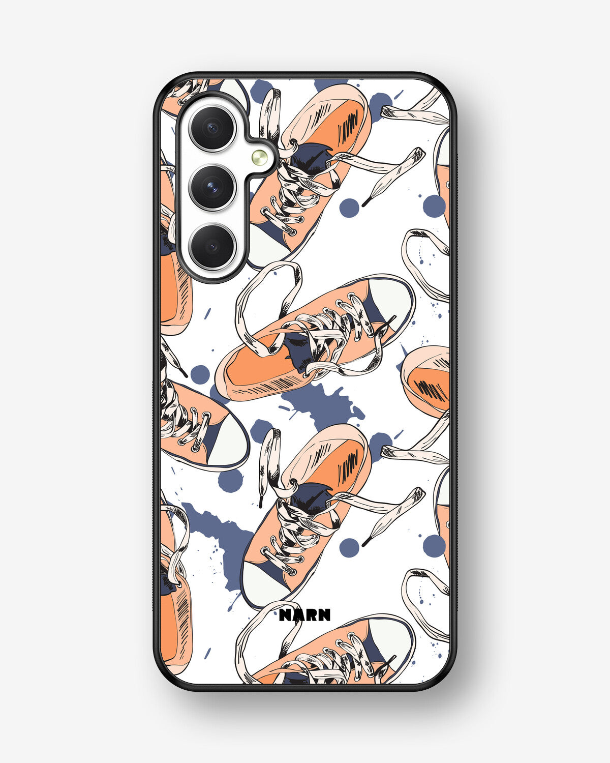 Samsung Galaxy A54 5G Hard Case – Apricot Sneakers - View 1