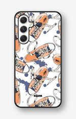 Samsung Galaxy A54 5G Hard Case – Apricot Sneakers - View 1