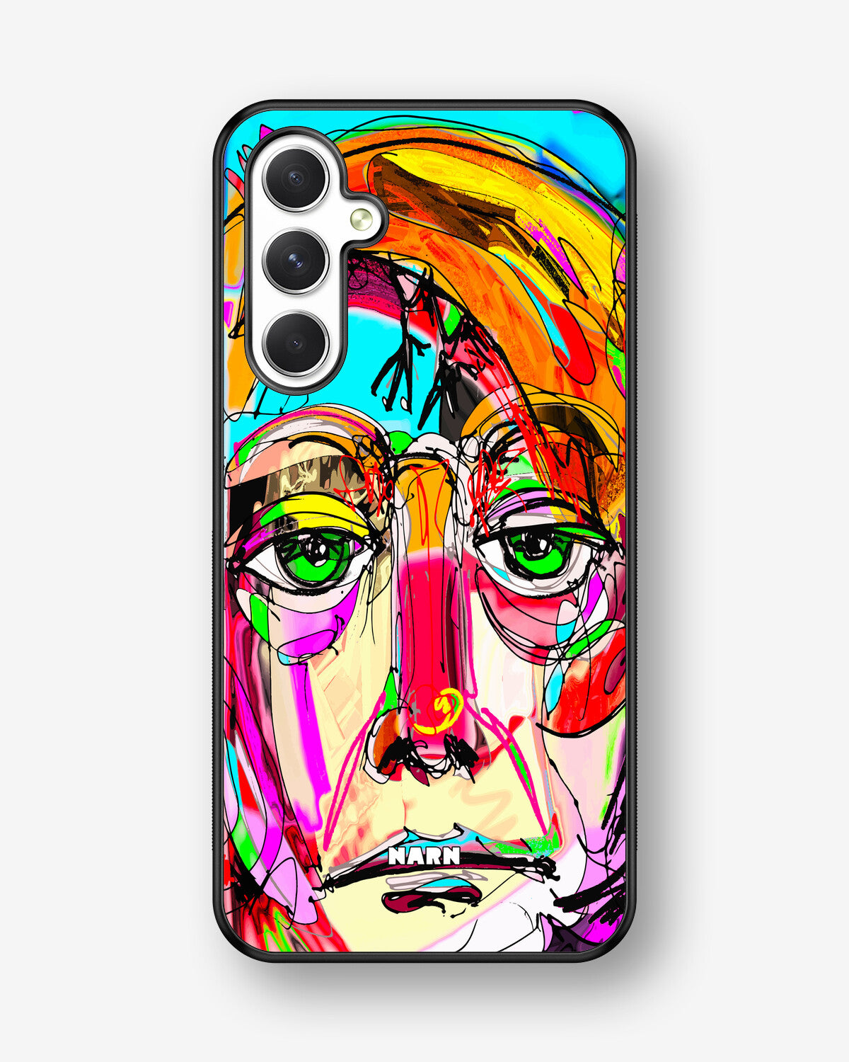 Samsung Galaxy A54 5G Hard Case – Abstract Portrait - View 1