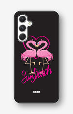 Samsung Galaxy A54 5G Hard Case – Beach Flamingo - View 1