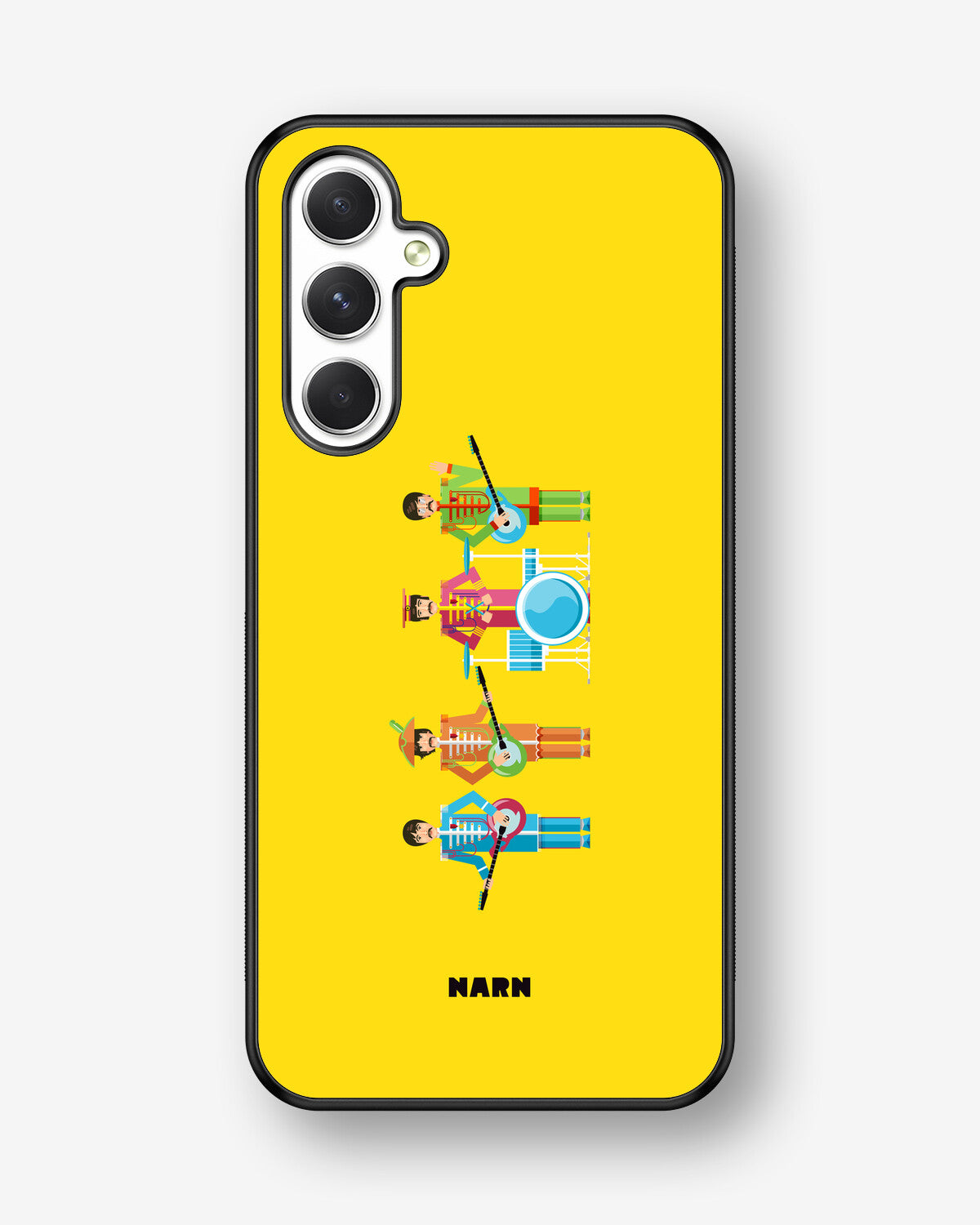 Samsung Galaxy A54 5G Hard Case – Beatles Yellow - View 1
