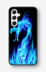Samsung Galaxy A54 5G Hard Case – Blue Flames Dragon - View 1