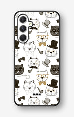 Samsung Galaxy A54 5G Hard Case – Cartoon Cats - View 1