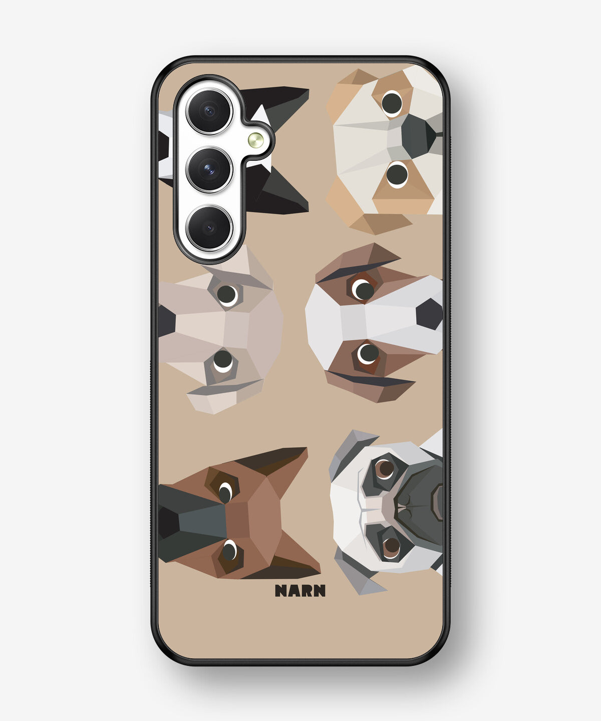 Samsung Galaxy A54 5G Hard Case – Cute Dogs - View 1