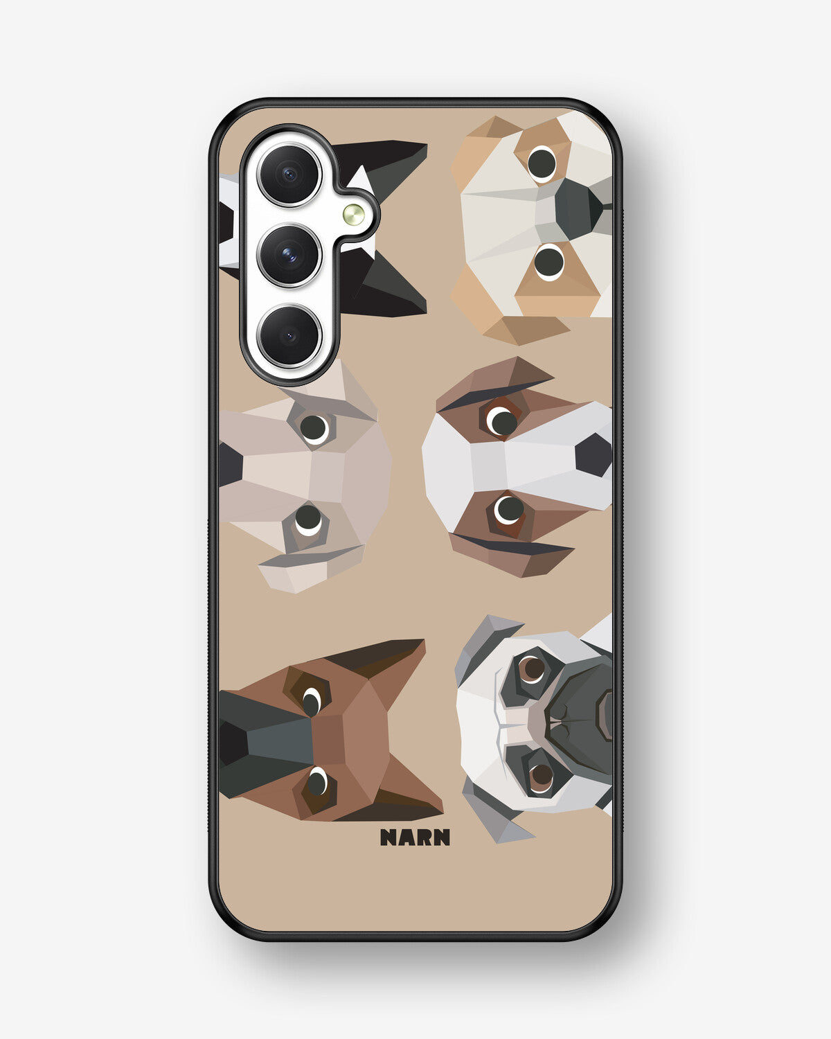 Samsung Galaxy A54 5G Hard Case – Cute Dogs - View 1