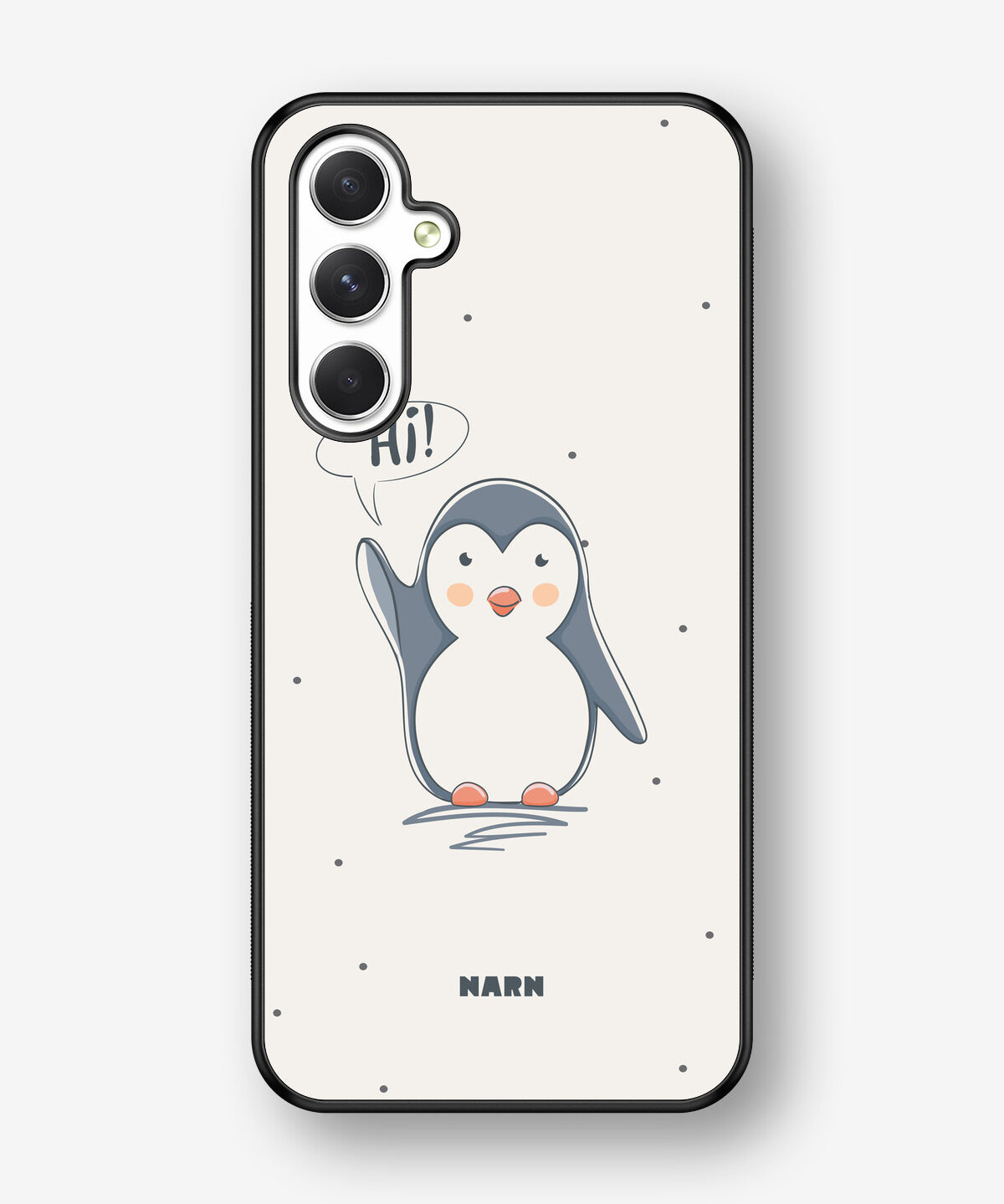 Samsung Galaxy A54 5G Hard Case – Cute Penguin - View 1