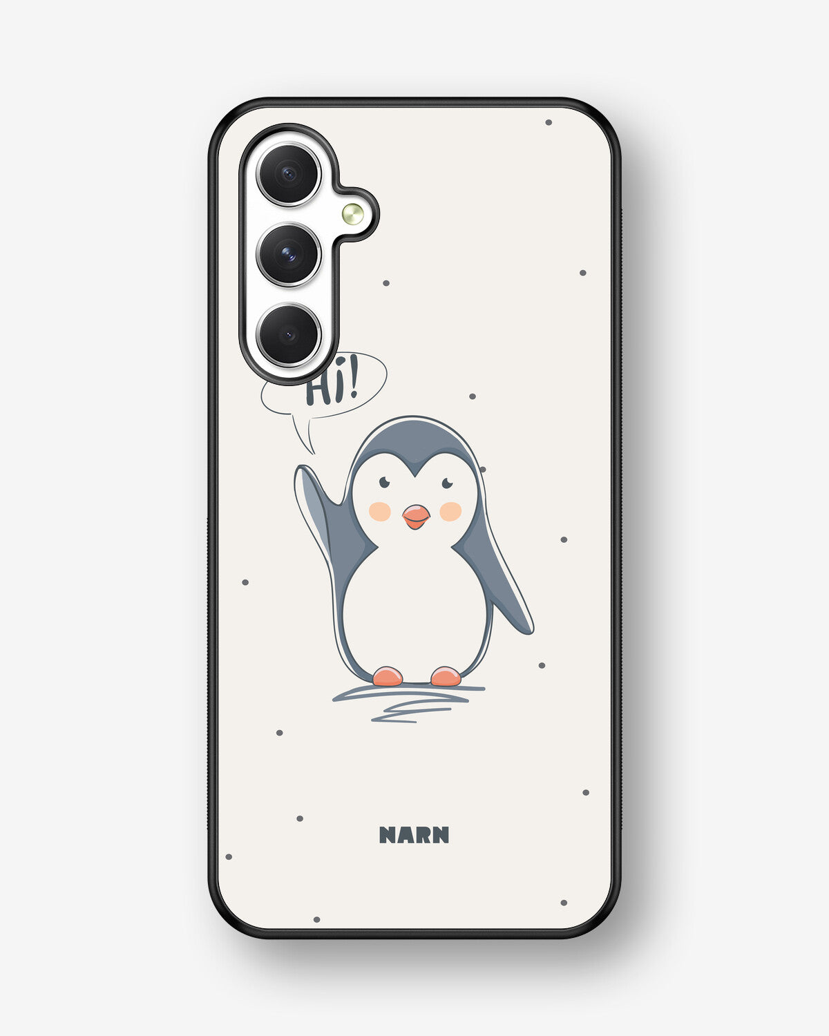 Samsung Galaxy A54 5G Hard Case – Cute Penguin - View 1